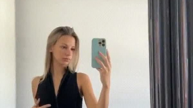 Men always want huge tits but they don't know what they're missing with slight tit