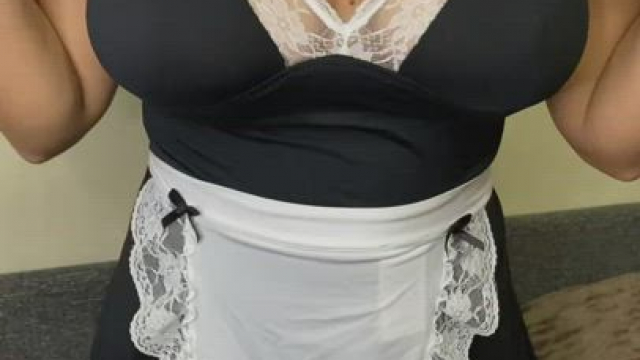 Can I be your personal busty maid?