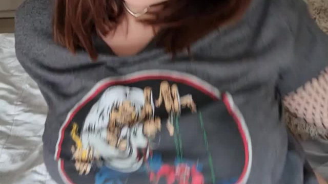 i think this t-shirt is too nice but i had to show you my boobs on fishnets