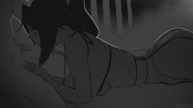 Yoruichi’s Special Fellatio (maxiart) [Bleach]