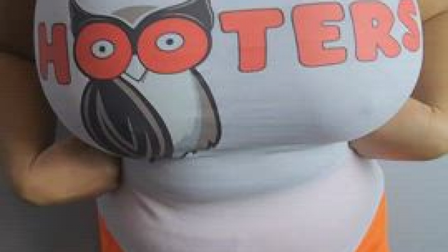 Since you dudes love the Hooters outfit