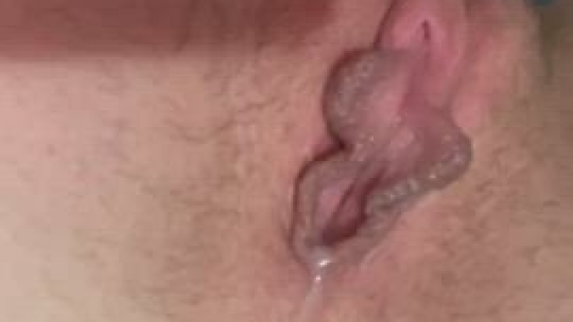 Wonder how many dudes would be down to lick my ass as his creampie oozes out