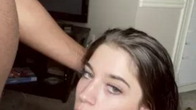 Sucking a big penis (mf)