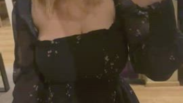 Applying to be your huge titty girlfriend for the night.