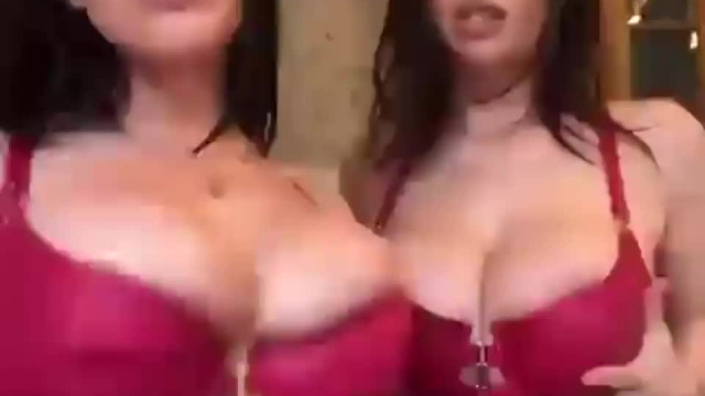 Thick Best Friends Teasing and Shaking their Tits!