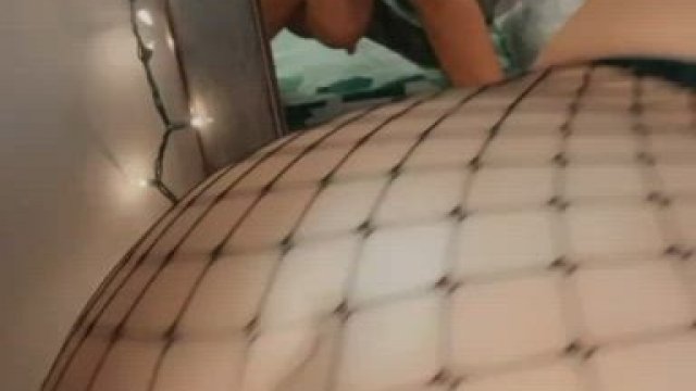 Had to help my mother set up to film, I jizzed in my pants as I watched.