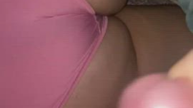 Gave her PAWG ass a lovely huge thick cumshot. Creamy gooey load!!! ???? ????