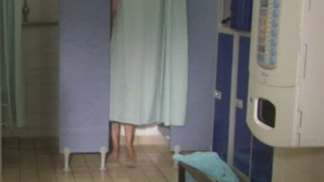 Siwan Morris in 'Skins UK-S01E02' (Teacher confronts student naked)