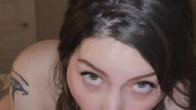 Ohh Gosh, She is Cutie and Cum Hungry slut!!