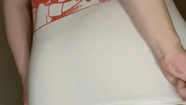 Just a short whore with plump jiggly surprise